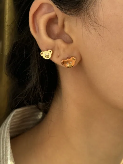 گوشواره تدی — گوشواره طلای 18 عیار