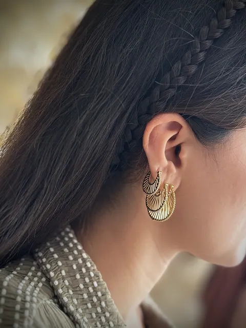 گواشواره بیروت — گوشواره طلای 18 عیار